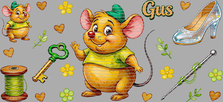 16oz Disney style-D-3494